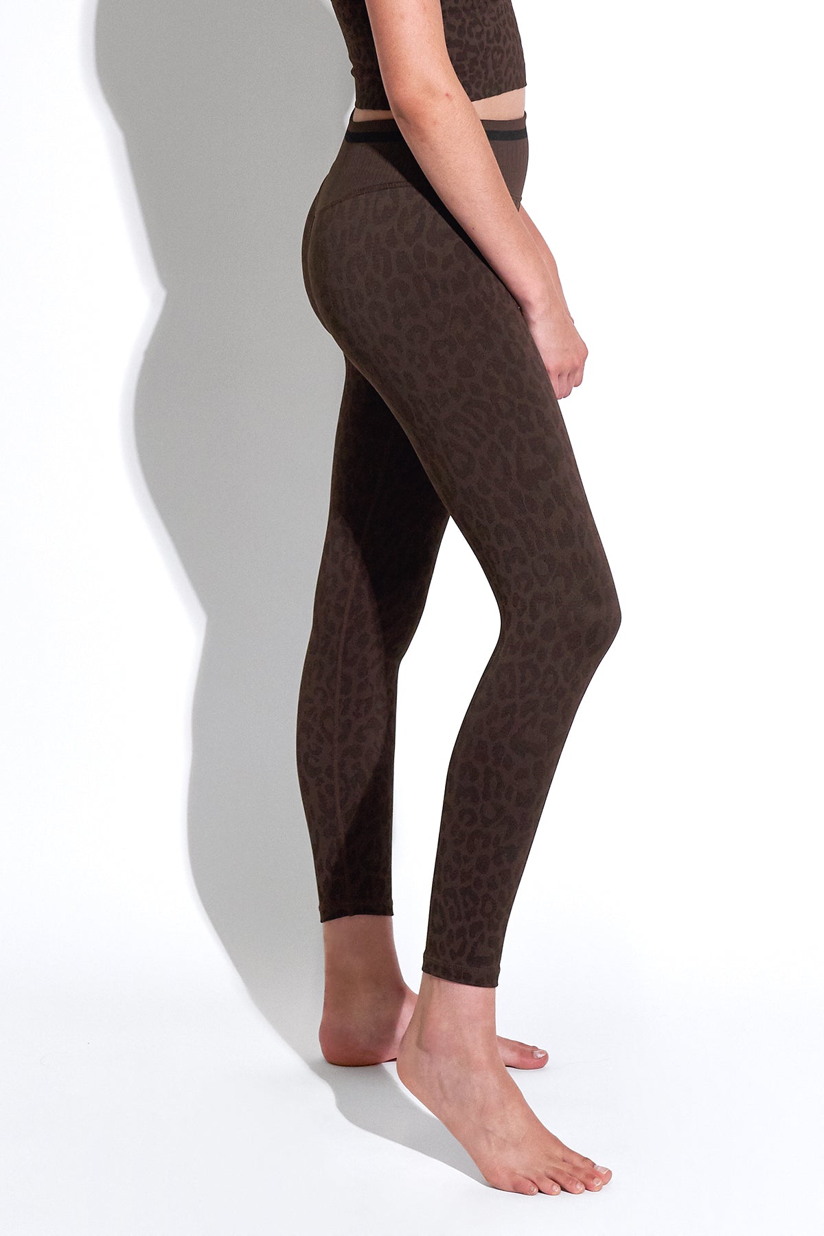 Leo Stripe V-Back 7/8 Legging