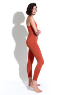 Selina Shiny Rib V-Back 7/8 Legging